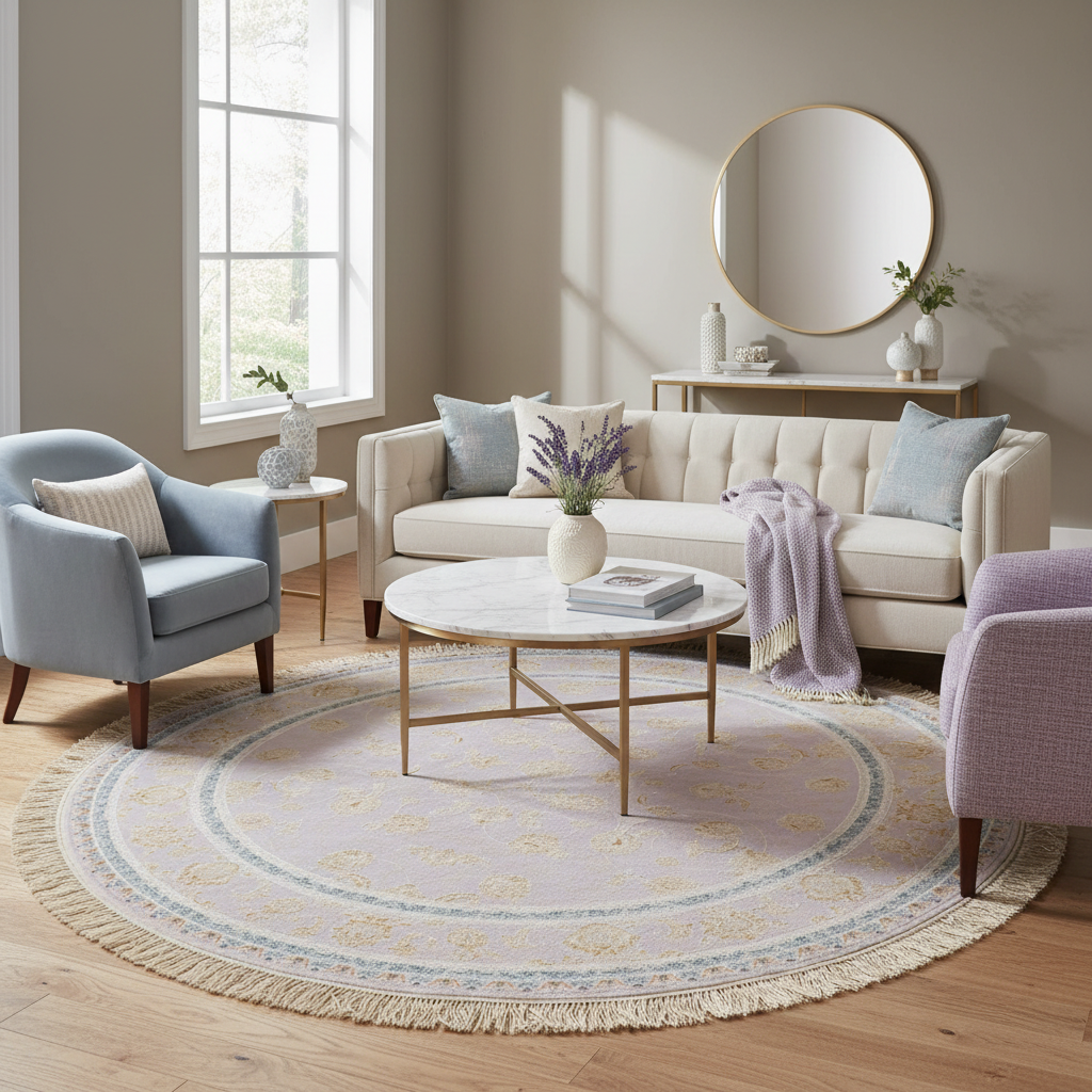 Tapete Redondo Gala Persa 03