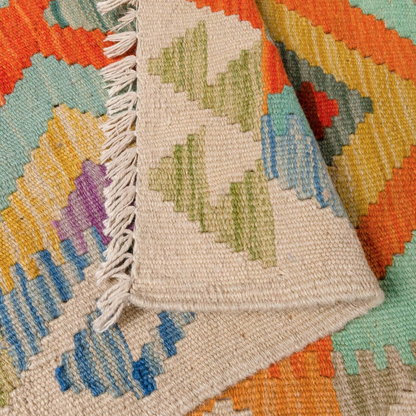Tapete hecho a mano Kilim Maymanah