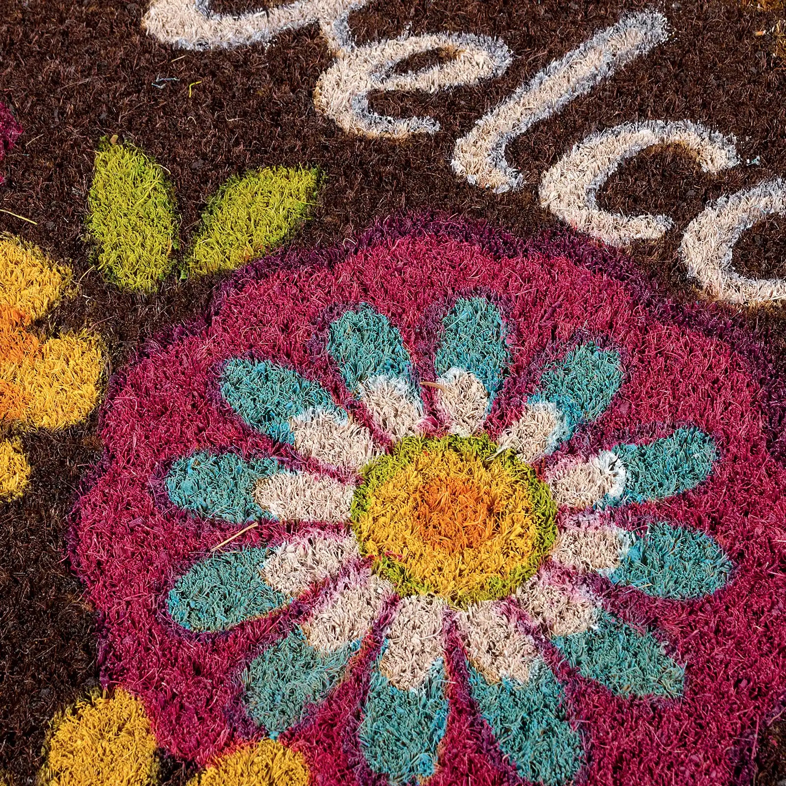 Tapete de Entrada | Alfombra para Entrada Floral