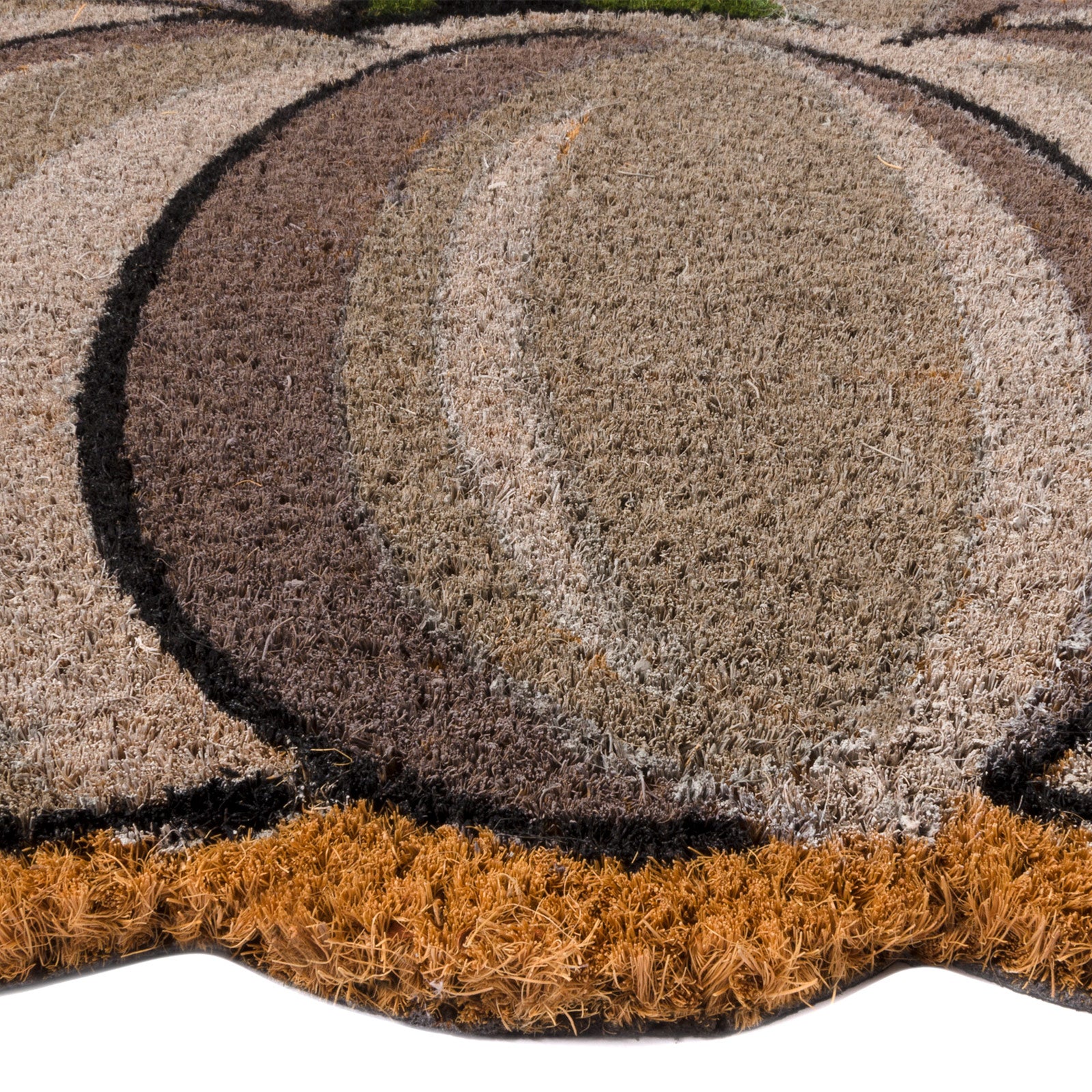 Tapete De Entrada Calabaza | Halloween | Dia de muertos | Fibra de Coco |