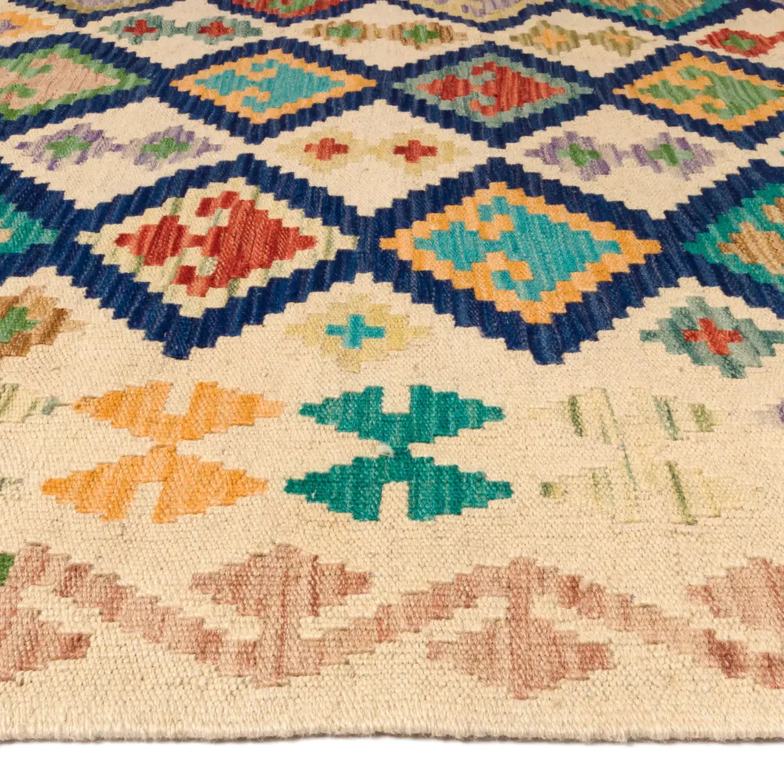 Tapete hecho a mano Kilim Maymanah