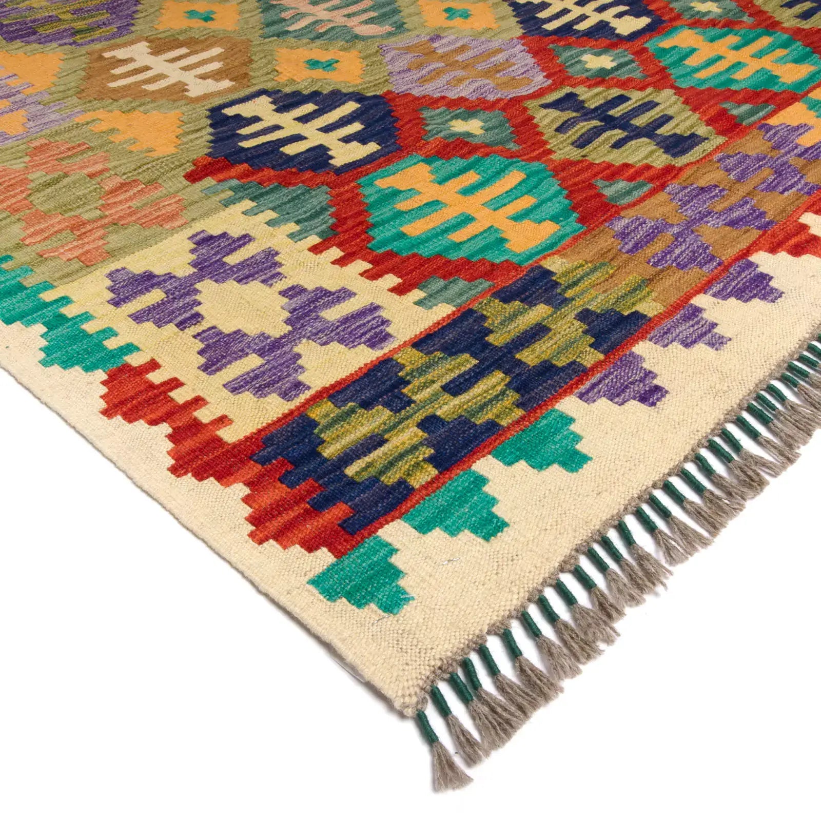 Tapete hecho a mano Kilim Maymanah