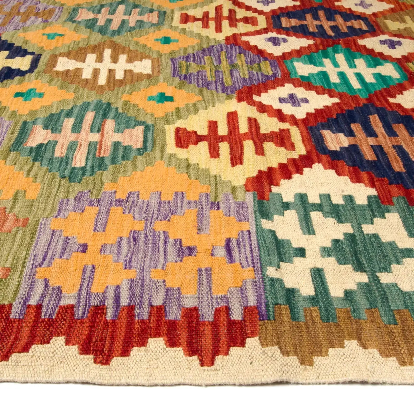 Tapete hecho a mano Kilim Maymanah