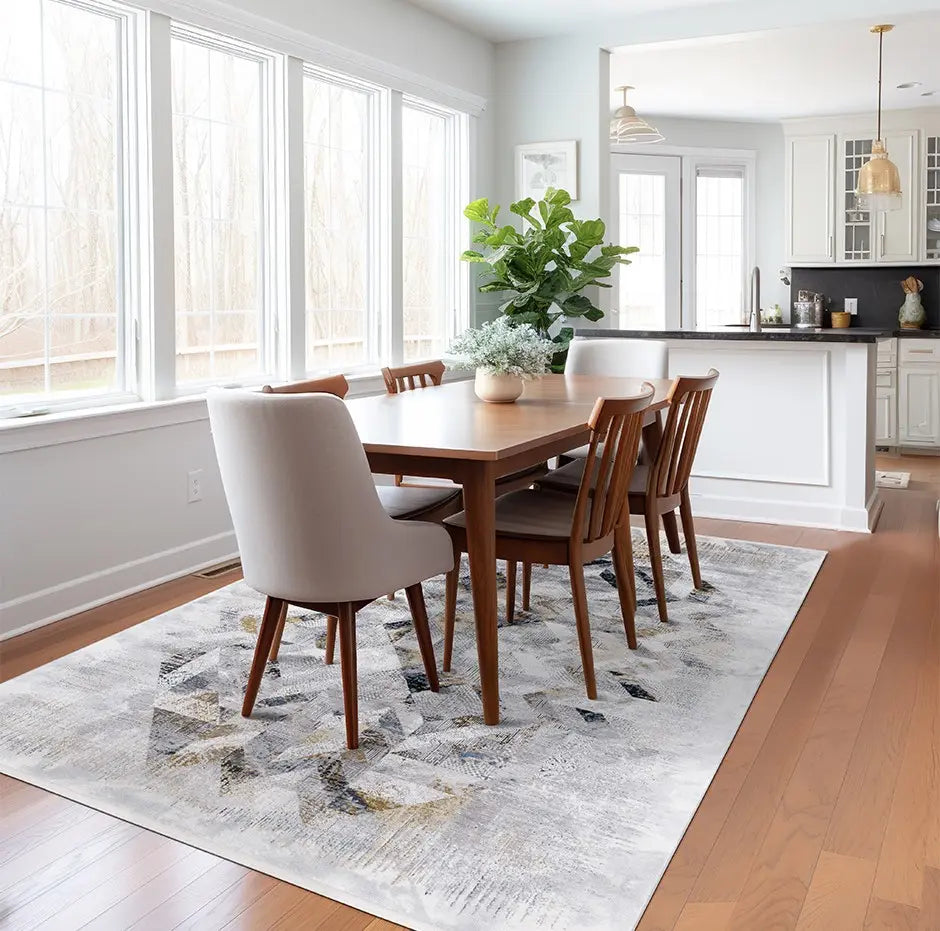 ¿Por qué deberías usar un tapete en el comedor? Más que decoración, es funcionalidad