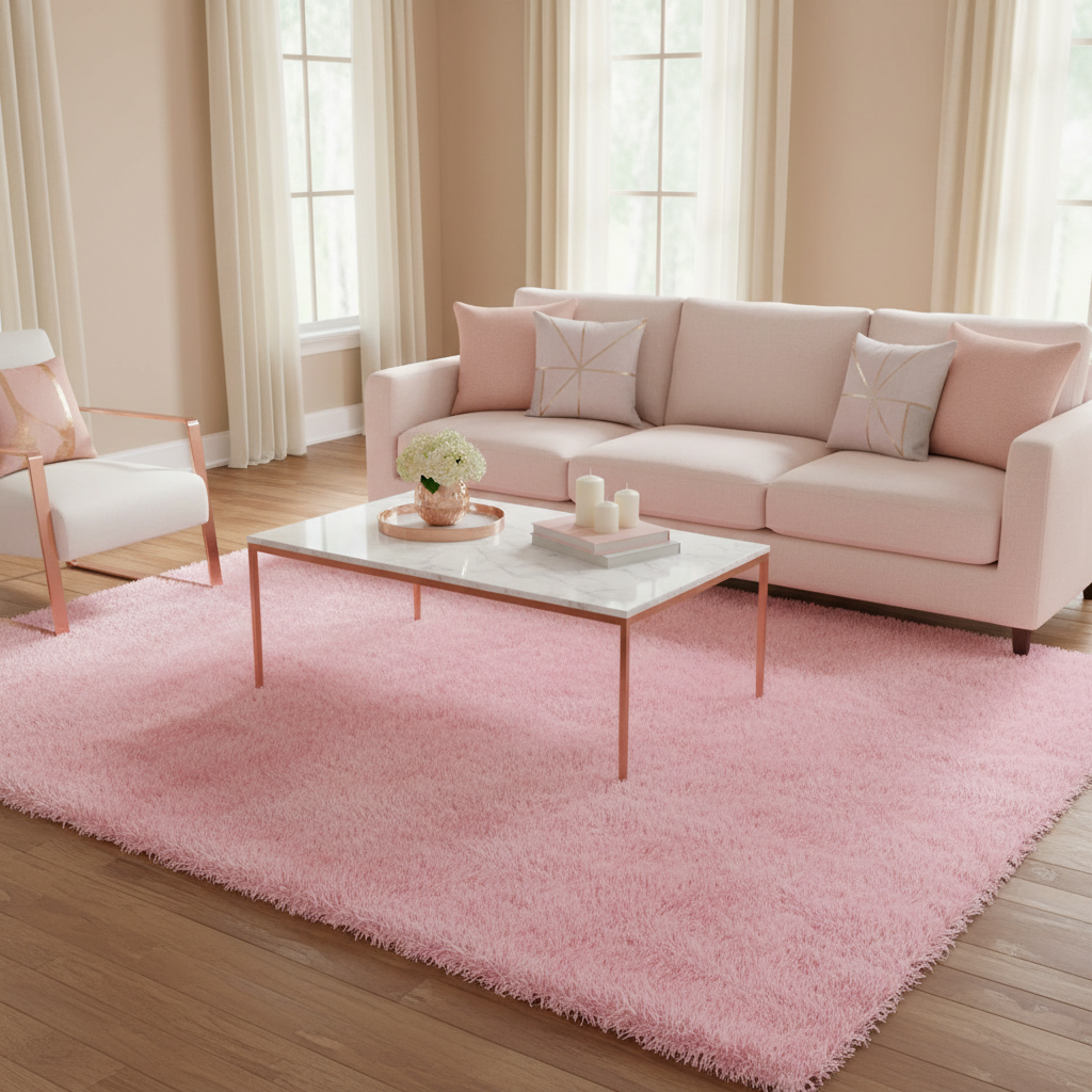 Tapetes peludos: cómo elegir el ideal para tu hogar