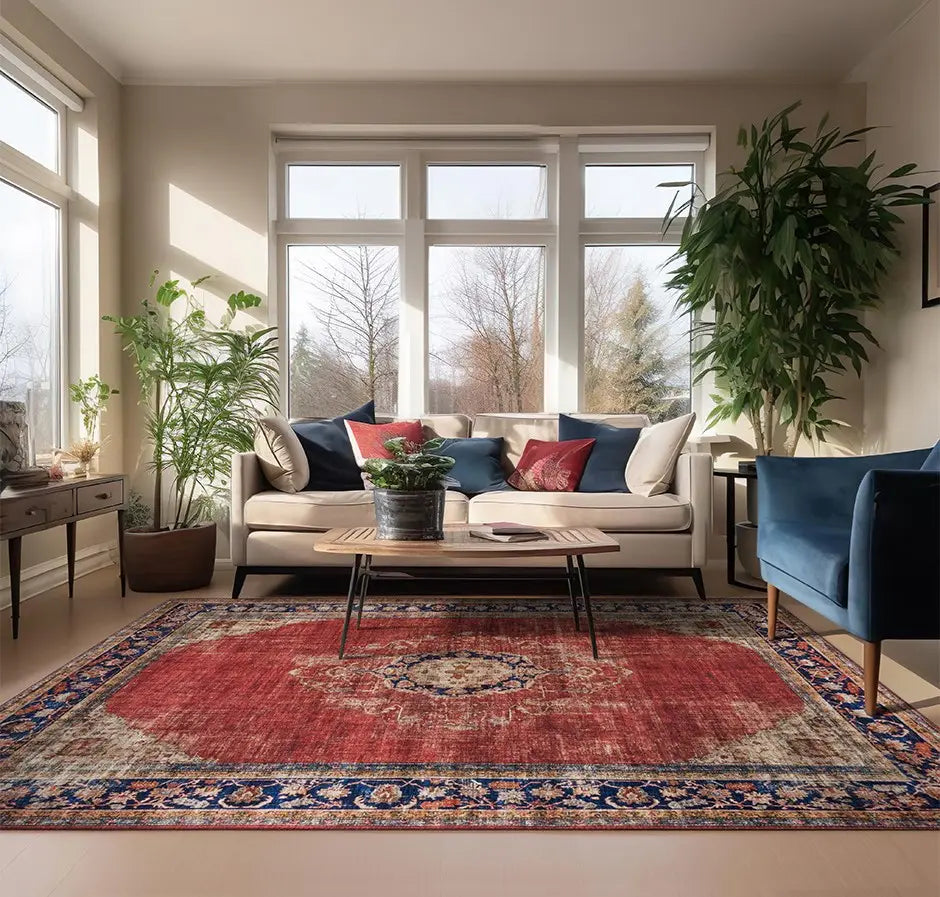 Cómo elegir un tapete si tus muebles ya tienen muchos colores