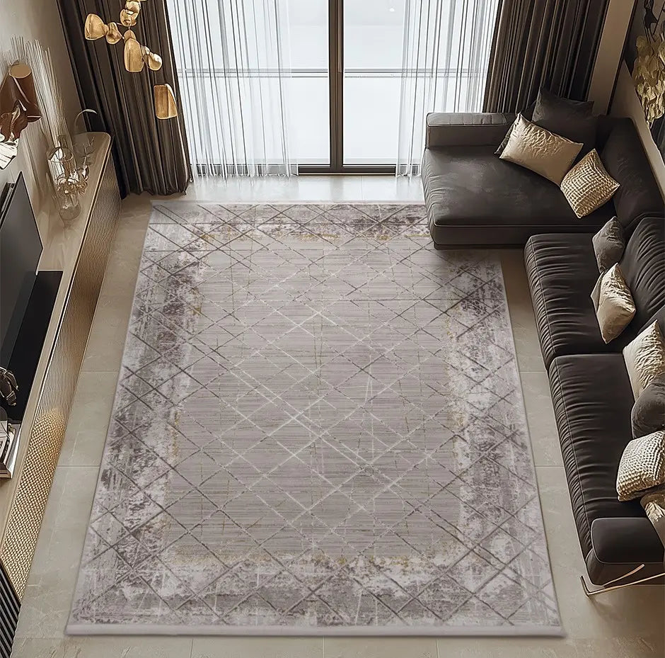 Tapetes que sí combinan con salas modernas (y los que no)