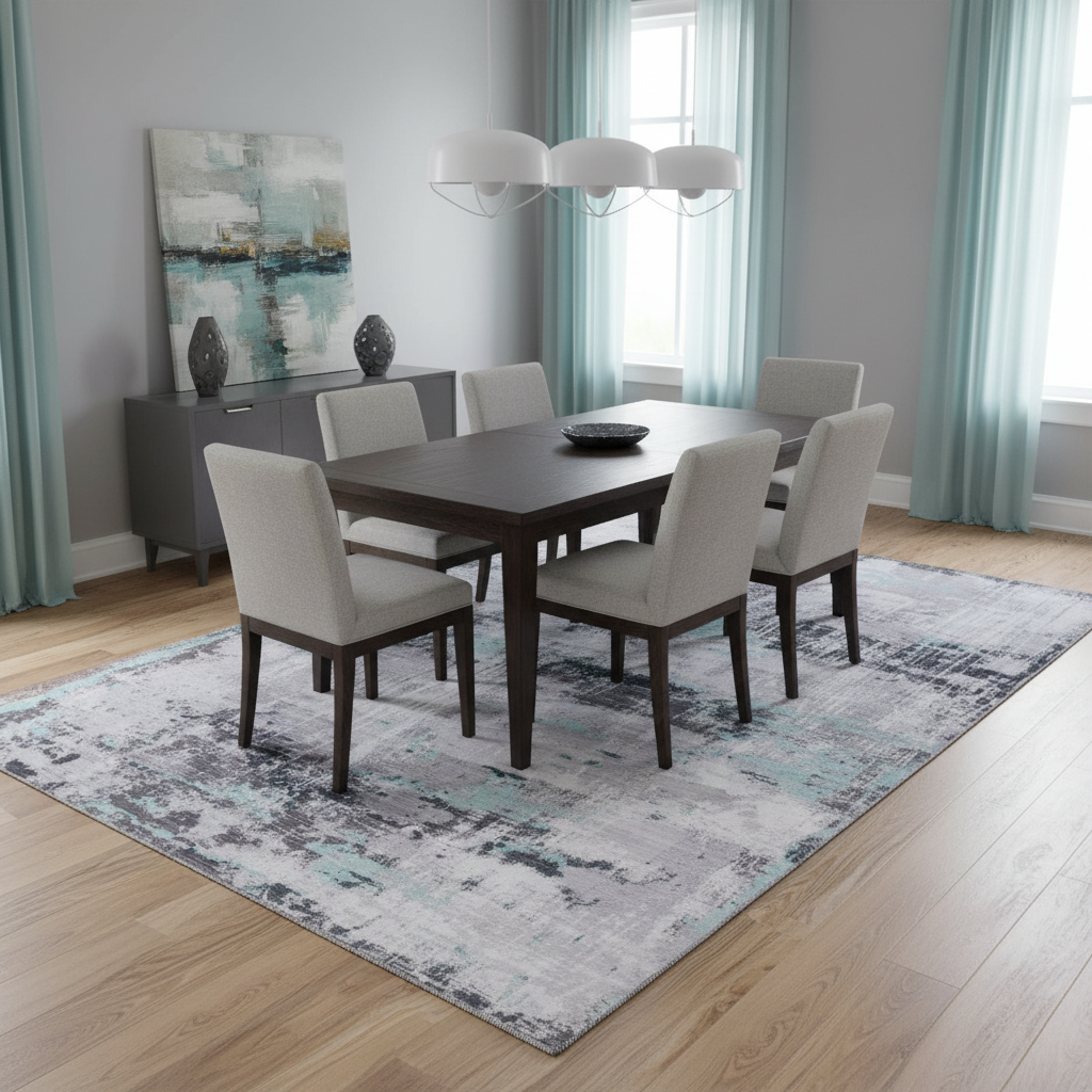 ¿Comedor con tapete o sin tapete? Pros y contras reales