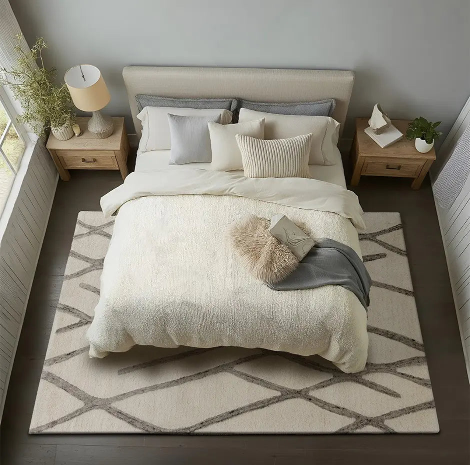 Tapetes de recámara, la clave para combinar con muebles y piso