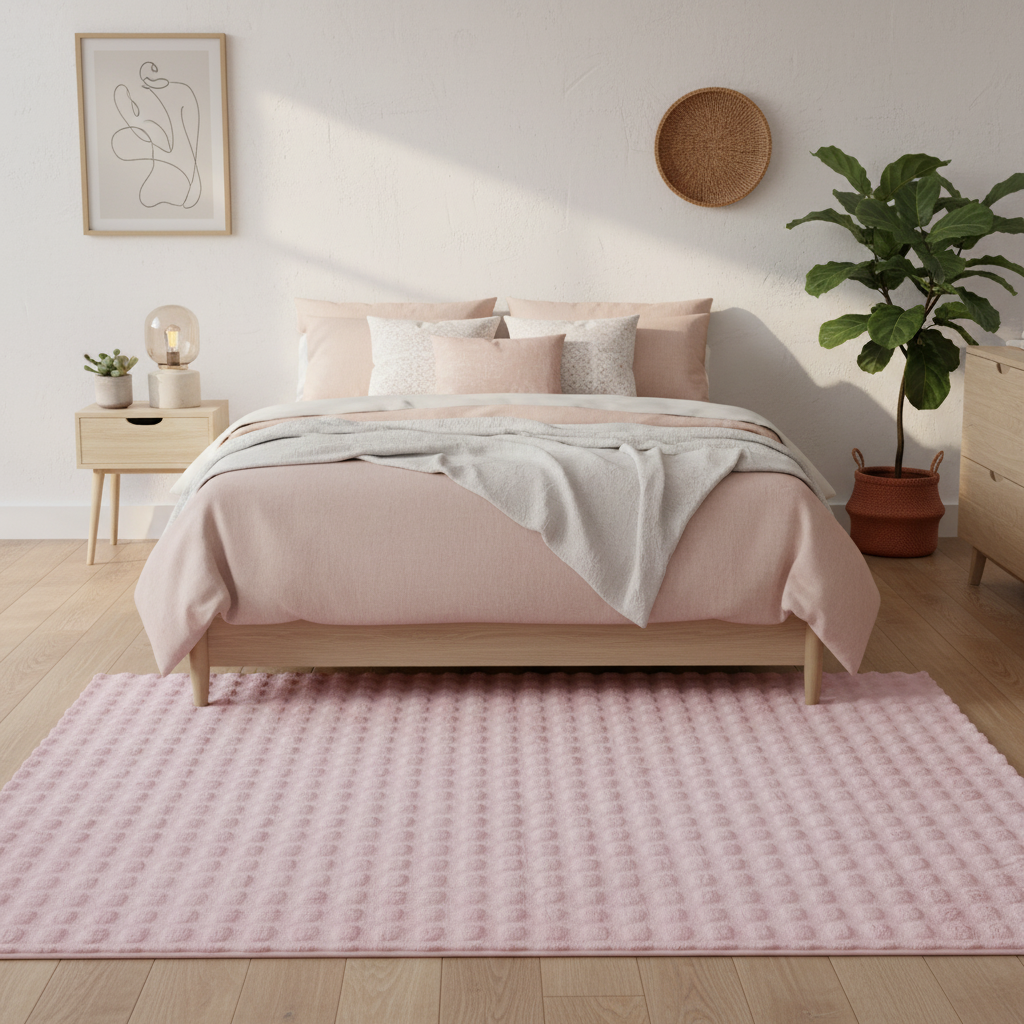 Tapete rosa: cómo elegir el tamaño y diseño ideal para cada espacio