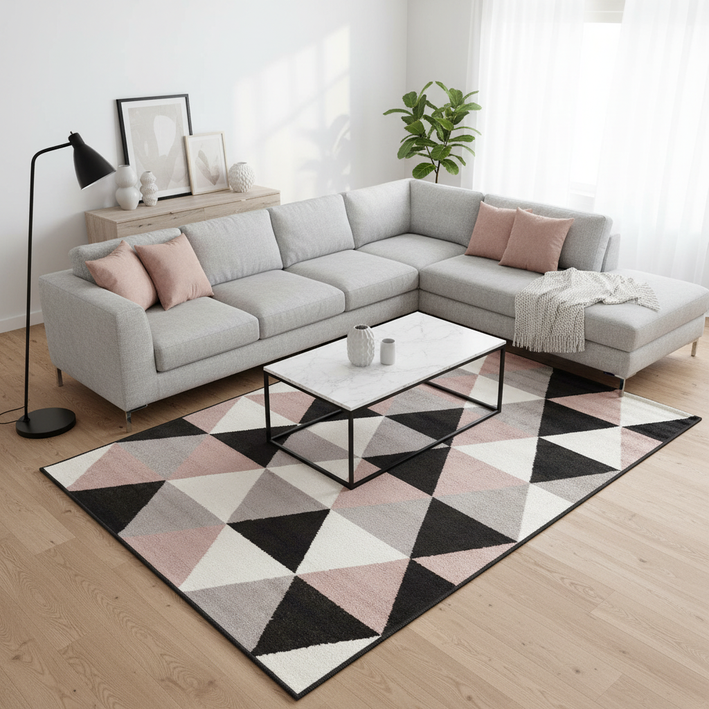 Los mejores colores de tapetes para combinar con muebles de madera