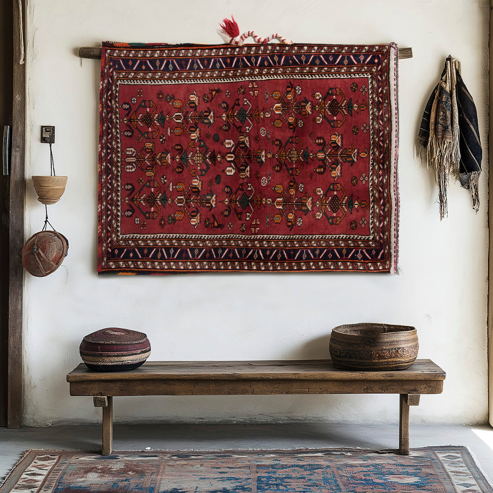 Tapete Hecho a Mano Abadeh