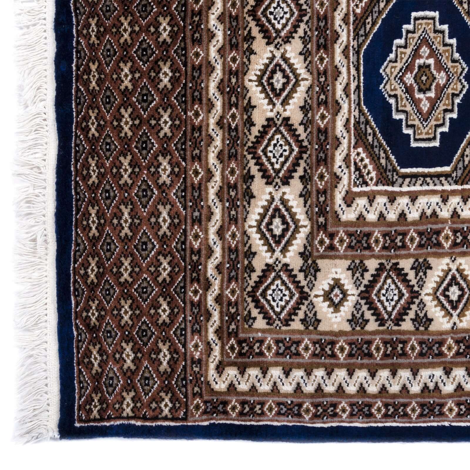 Tapete hecho a mano Jaldar Princess Gris