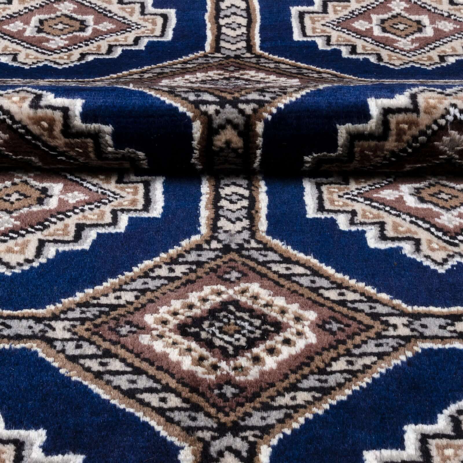 Tapete hecho a mano Jaldar Princess Gris