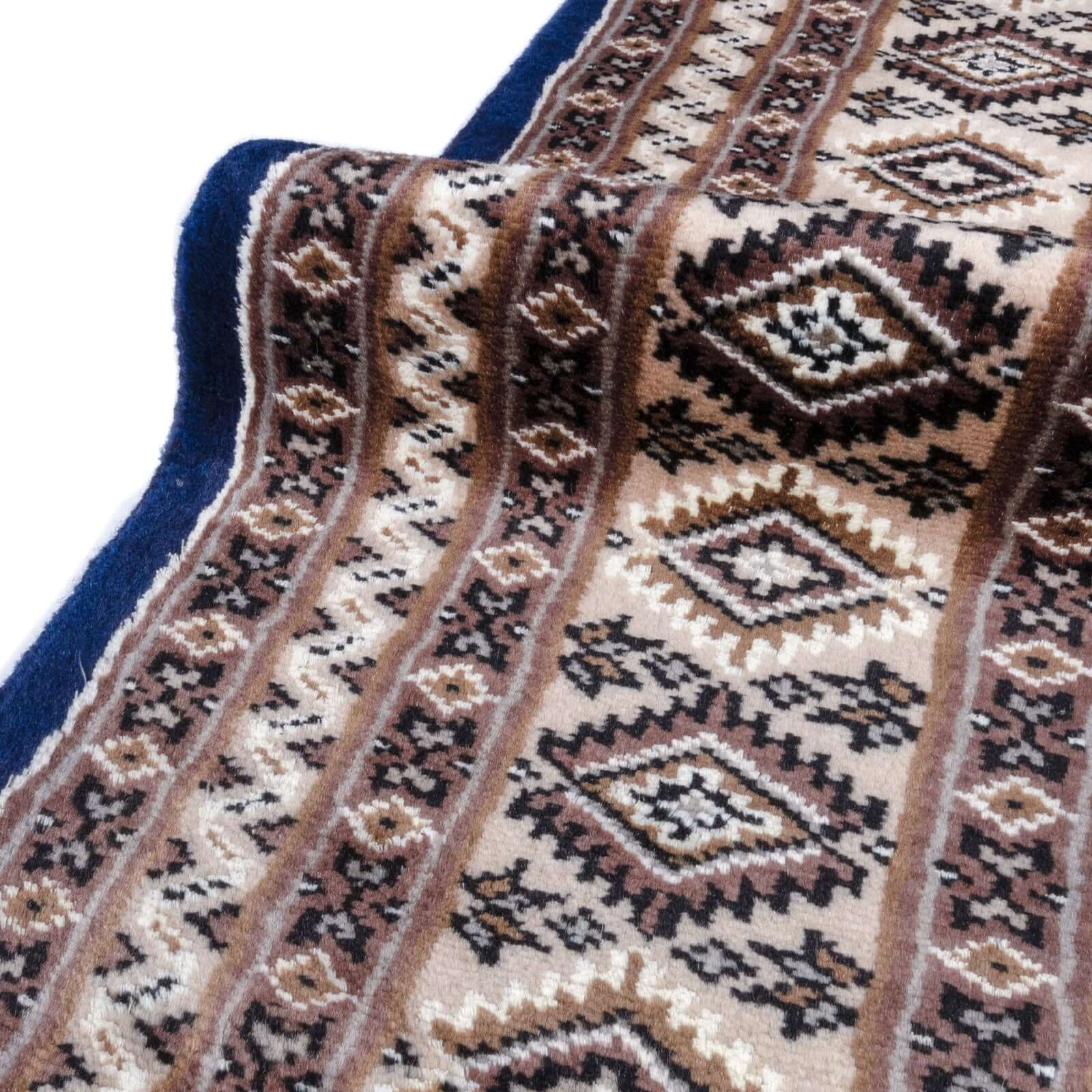 Tapete hecho a mano Jaldar Princess Gris