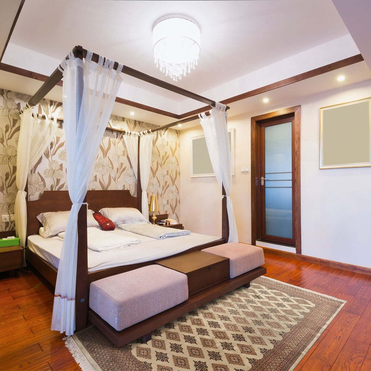 Tapete hecho a mano Jaldar S.T Beige