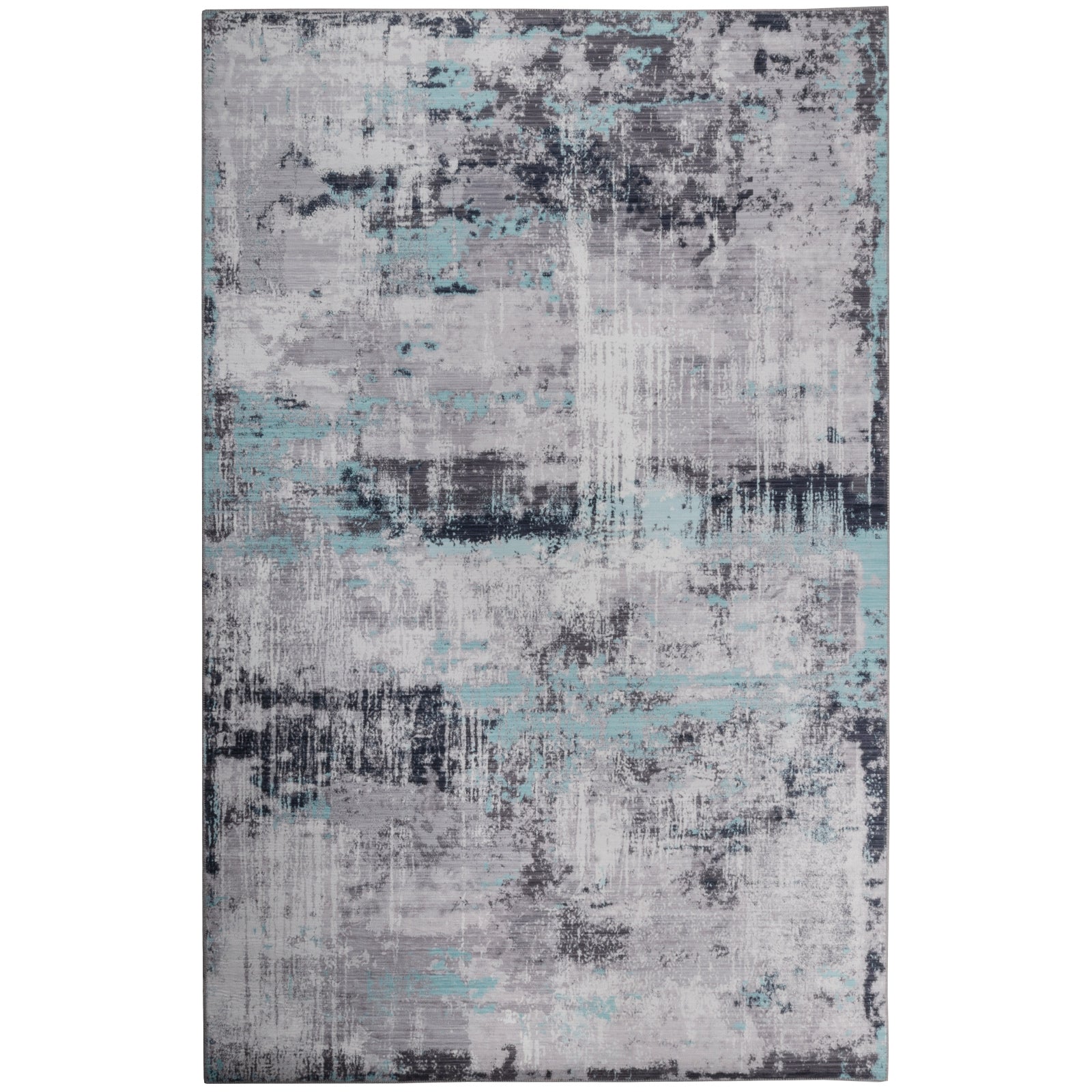 Tapete Tufan Katara 02 Decorativo Abstracto Moderno Gris Poliéster