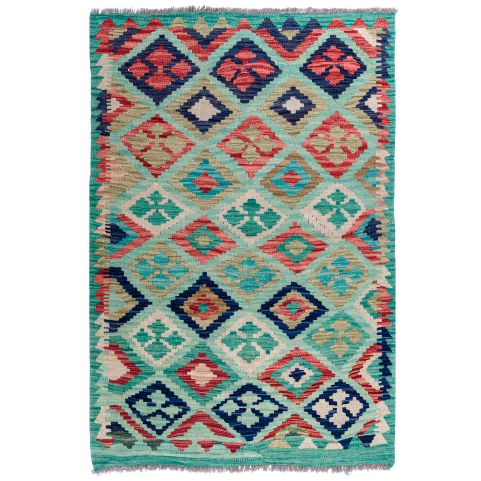 Tapete hecho a mano Kilim Maymanah