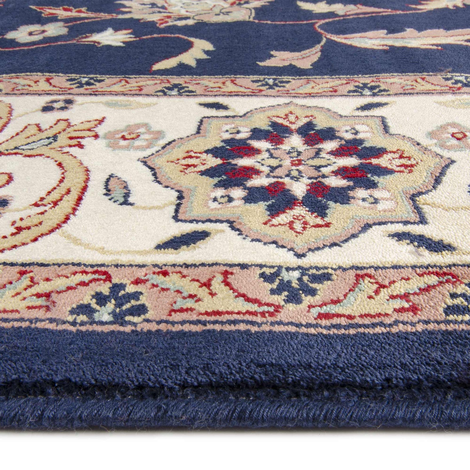 Tapete Vermont Azul Crema