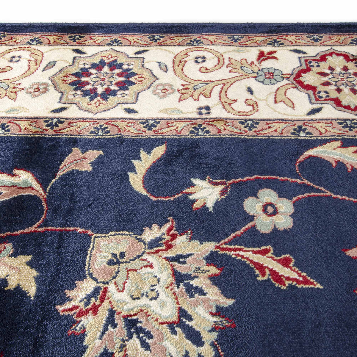 Tapete Vermont Azul Crema