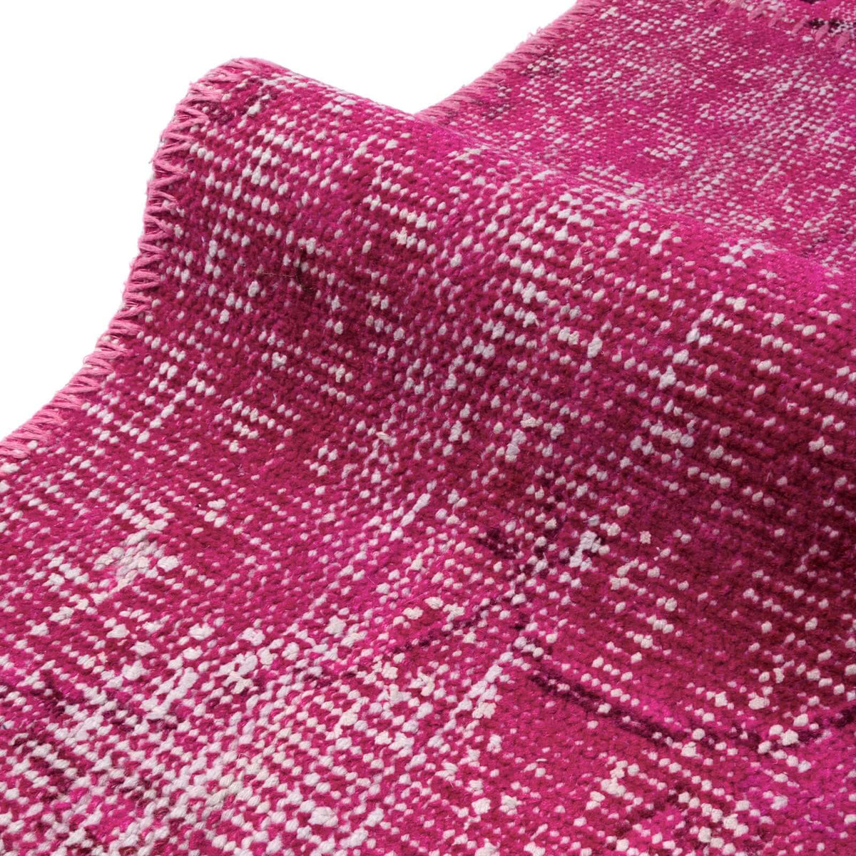 Tapete hecho a mano Patch Tur Rosa