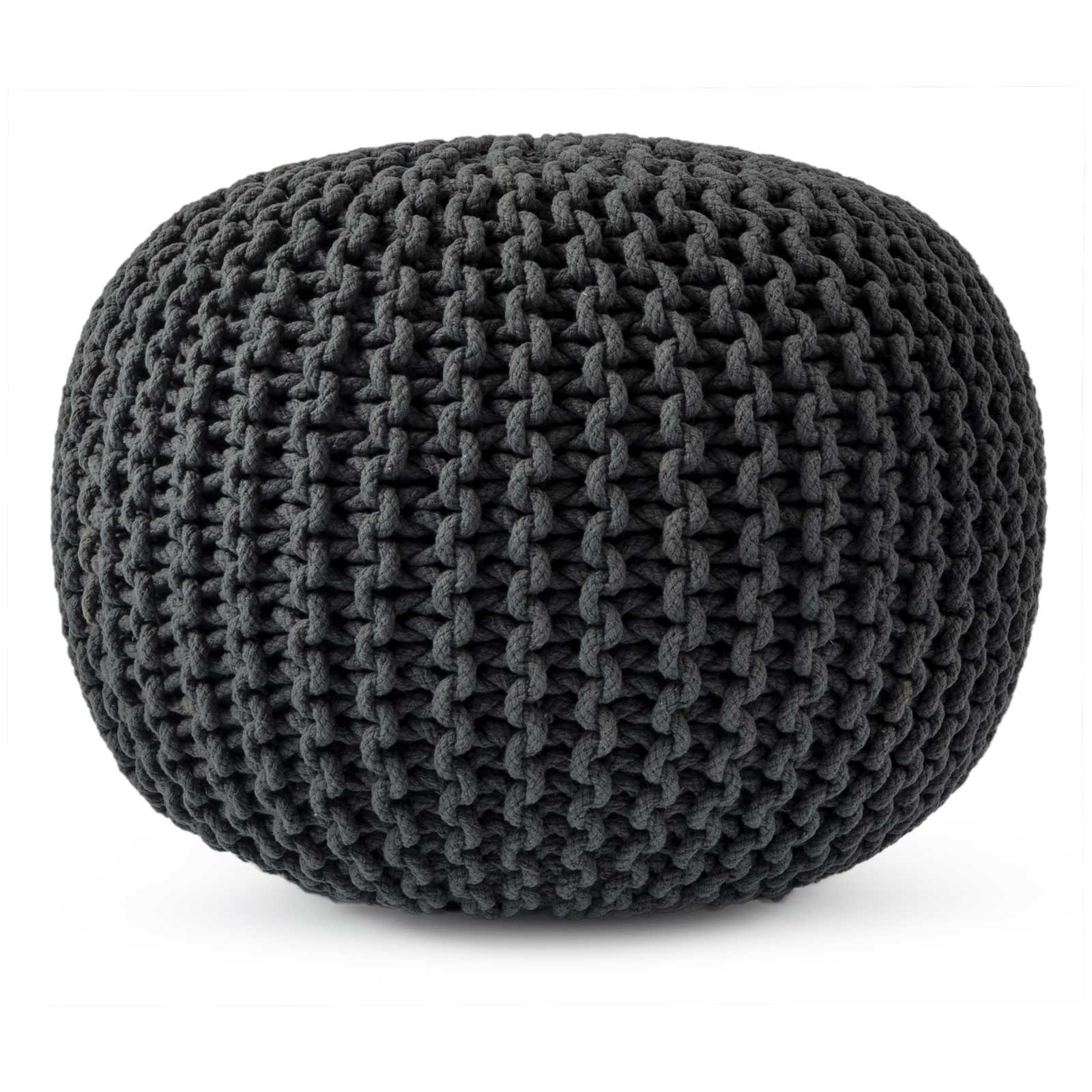 Puff Tejido Otomano de Algodon, Oxford