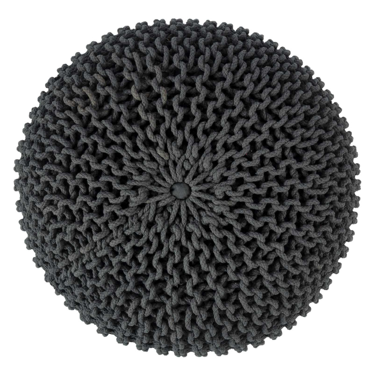 Puff Tejido Otomano de Algodon, Oxford