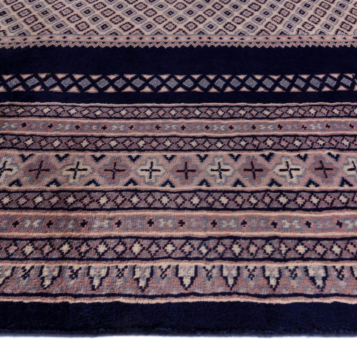 Tapete hecho a mano Royal Merinus Azul