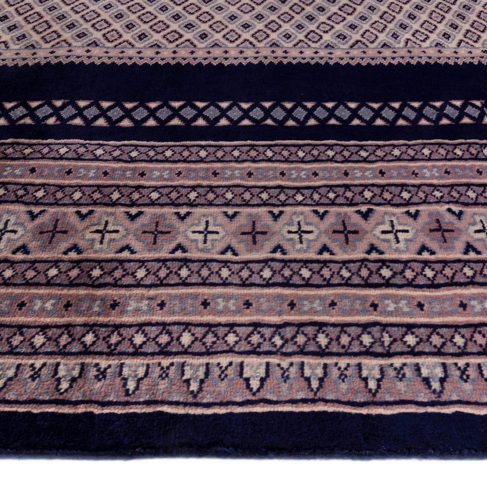 Tapete hecho a mano Royal Merinus Azul