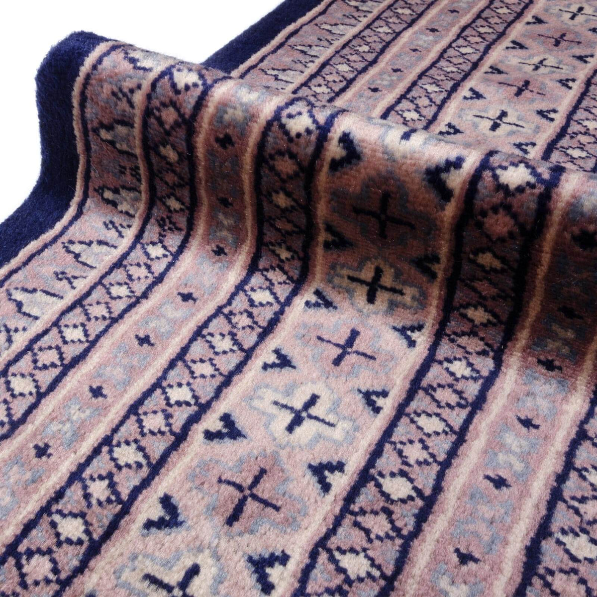 Tapete hecho a mano Royal Merinus Azul