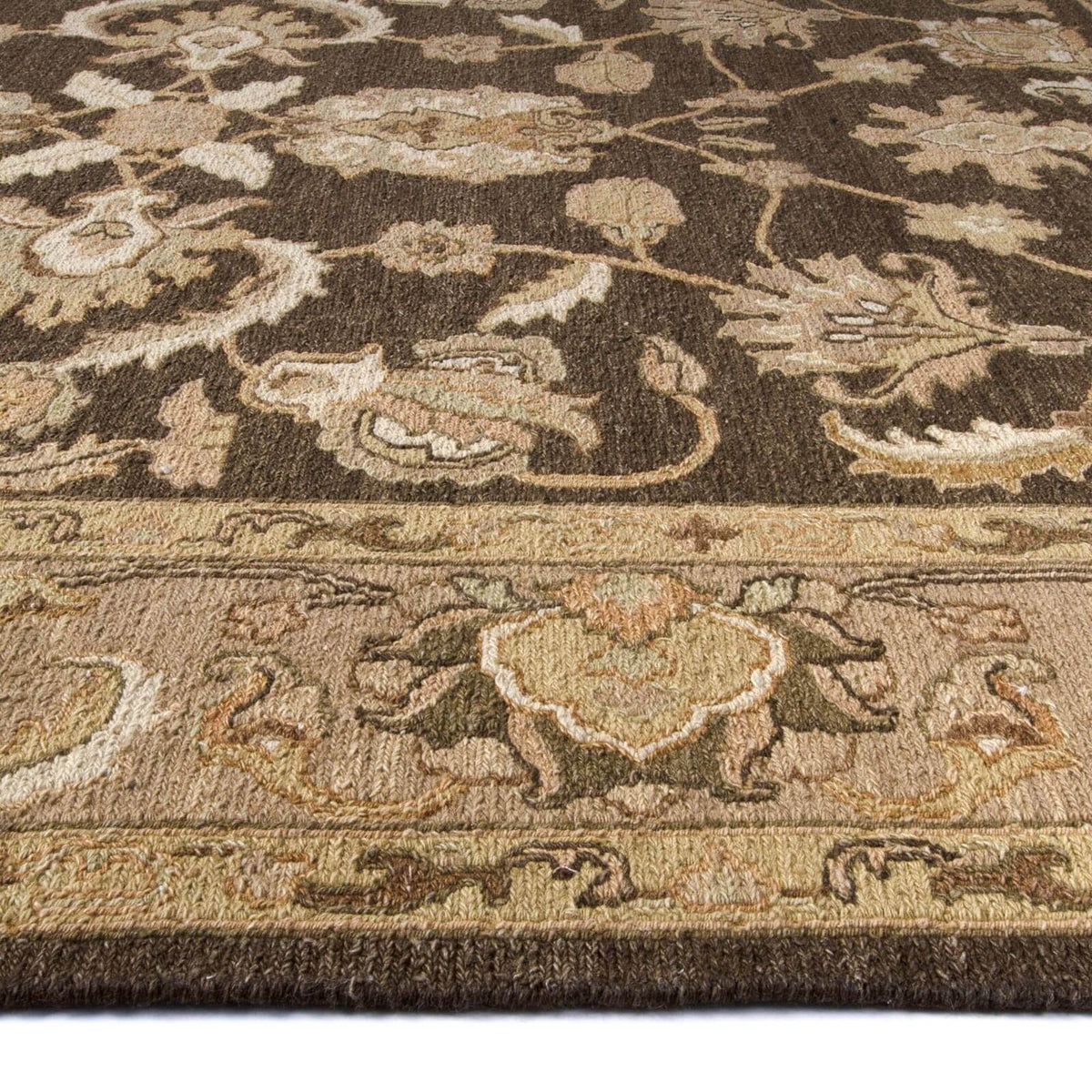 Tapete hecho a mano Sumak Brown Beige