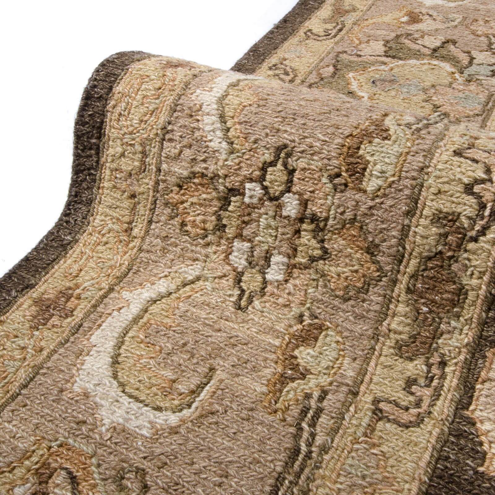 Tapete hecho a mano Sumak Brown Beige