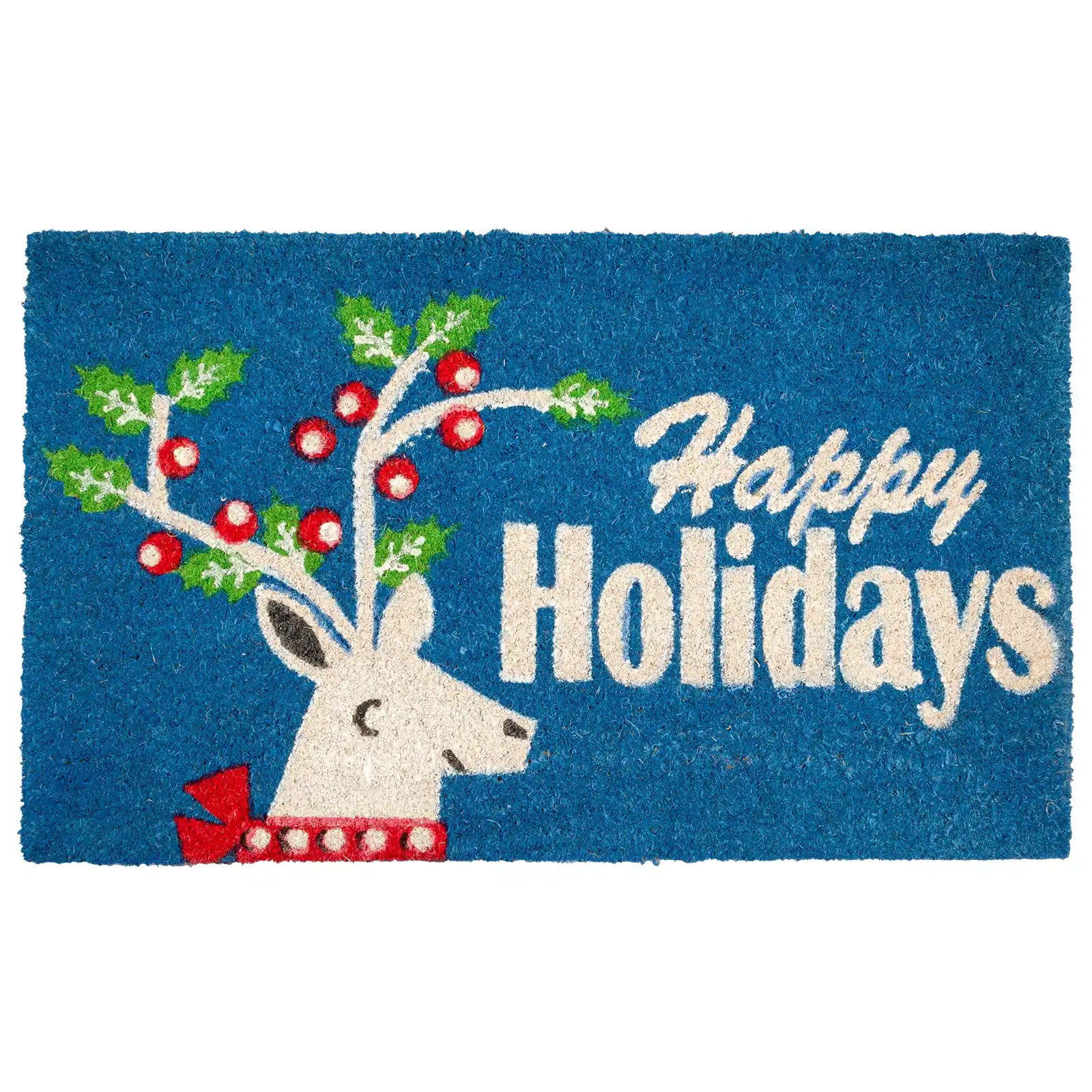 Tapete de Entrada Navideño | Alfombra para Entrada Reno