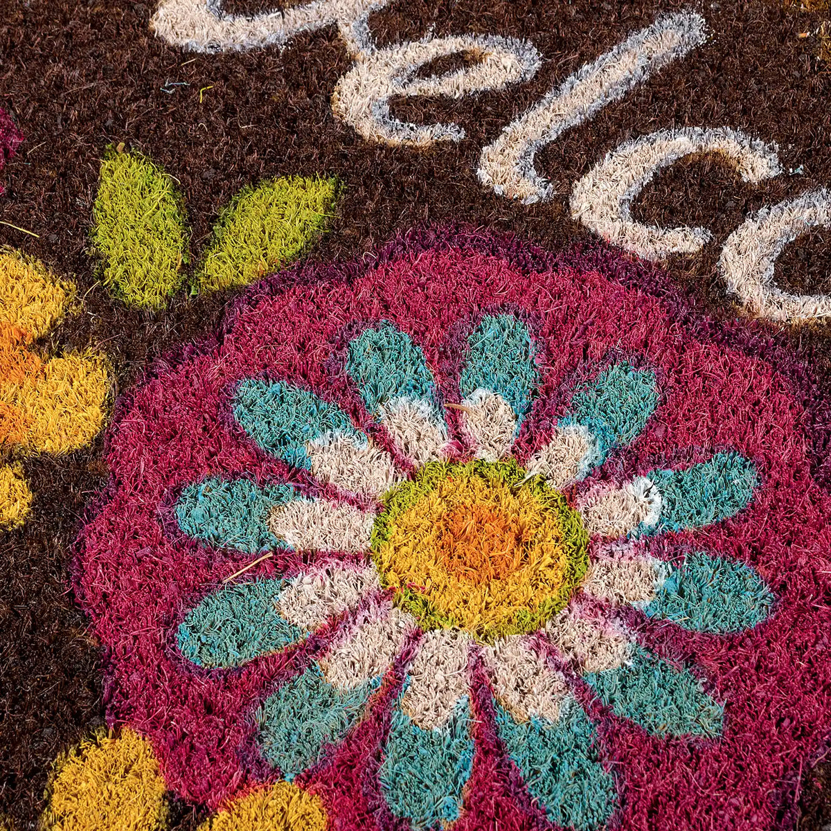 Tapete de Entrada | Alfombra para Entrada Floral
