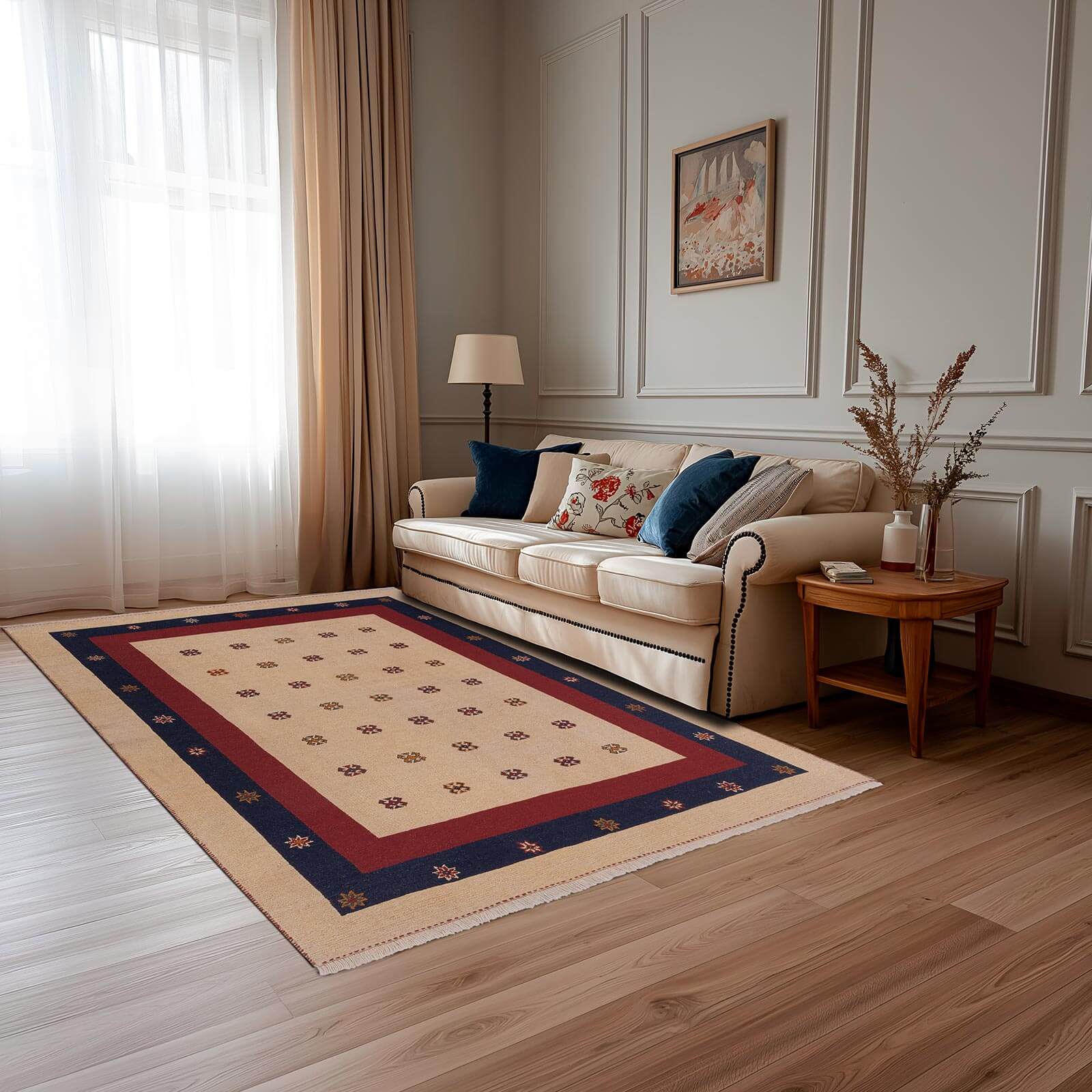 Tapete Hecho a Mano Kilim Suzani