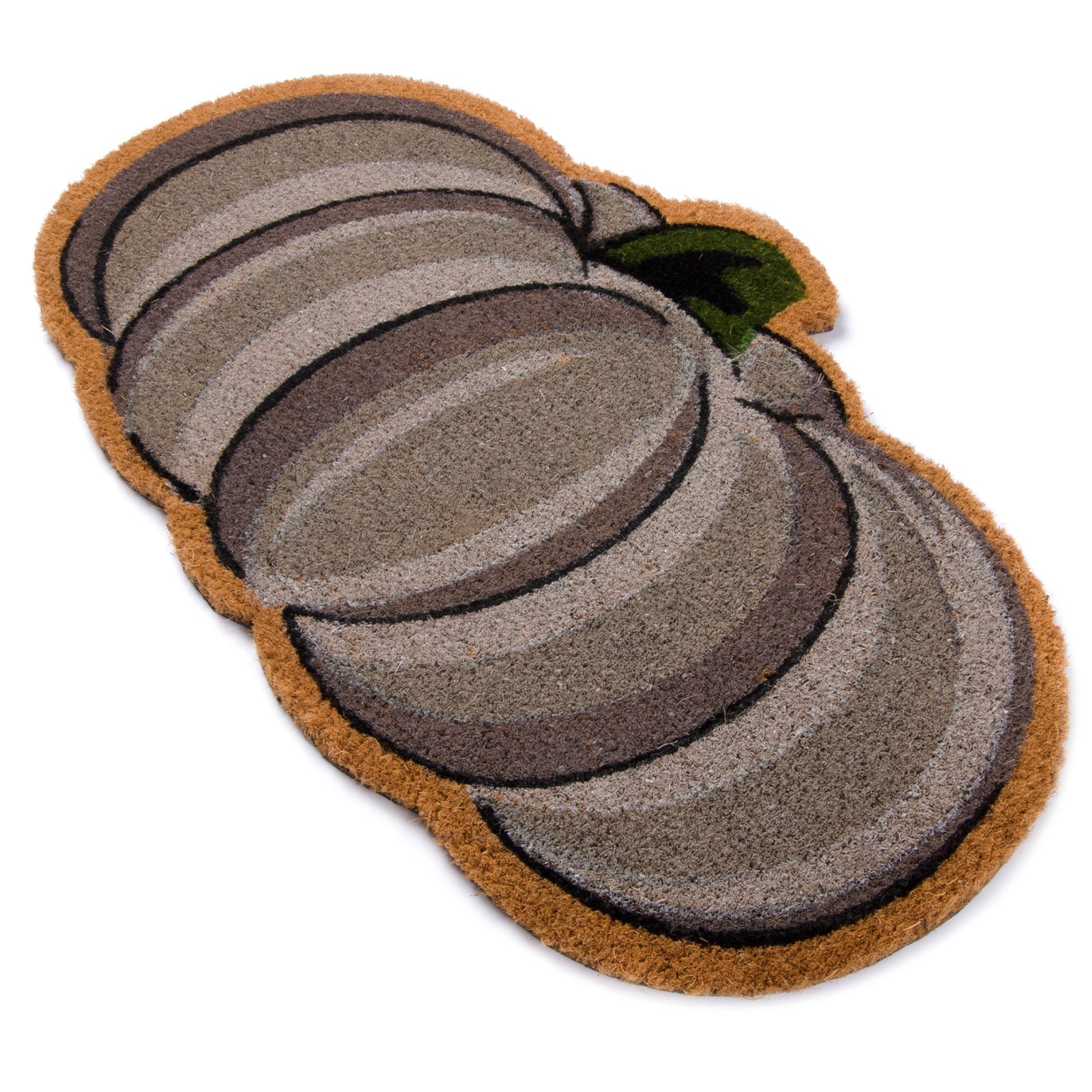 Tapete De Entrada Calabaza | Halloween | Dia de muertos | Fibra de Coco |