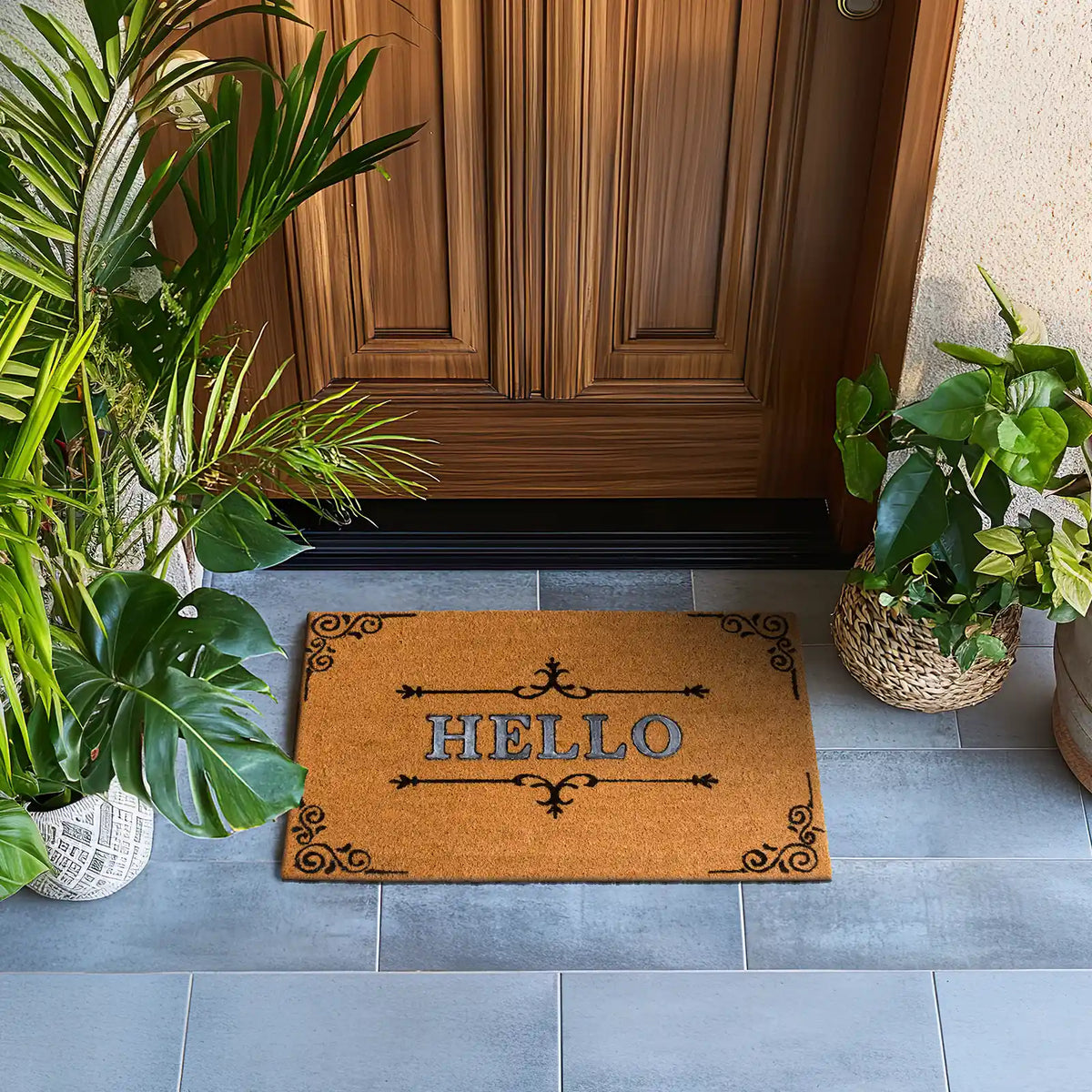 Tapete de Entrada | Alfombra de Entrada Hello