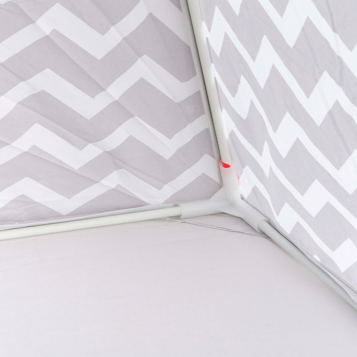 Tipi Tienda Recreativa Infantil, Gris y Blanco.