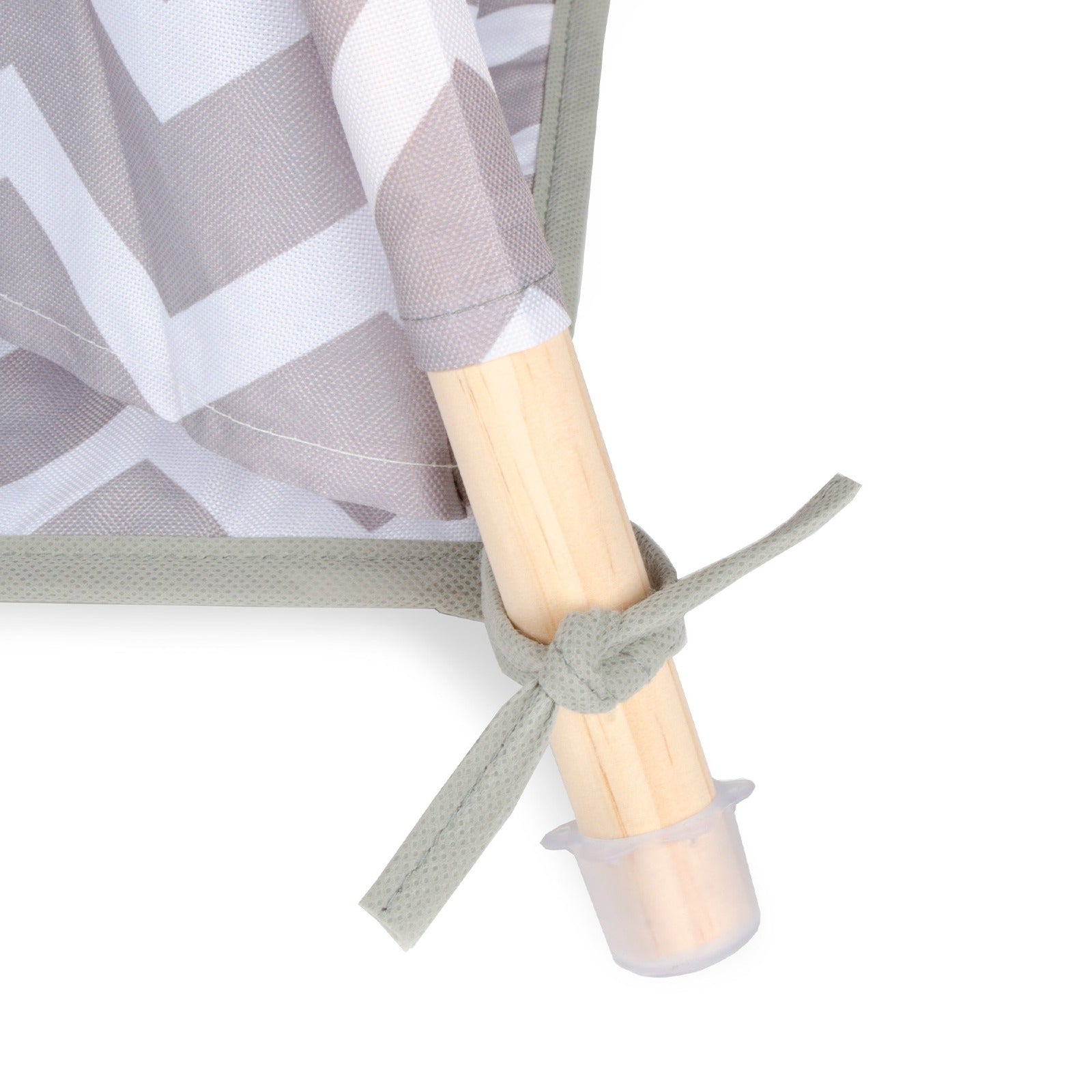Tipi Tienda Recreativa Infantil, Gris con Blanco