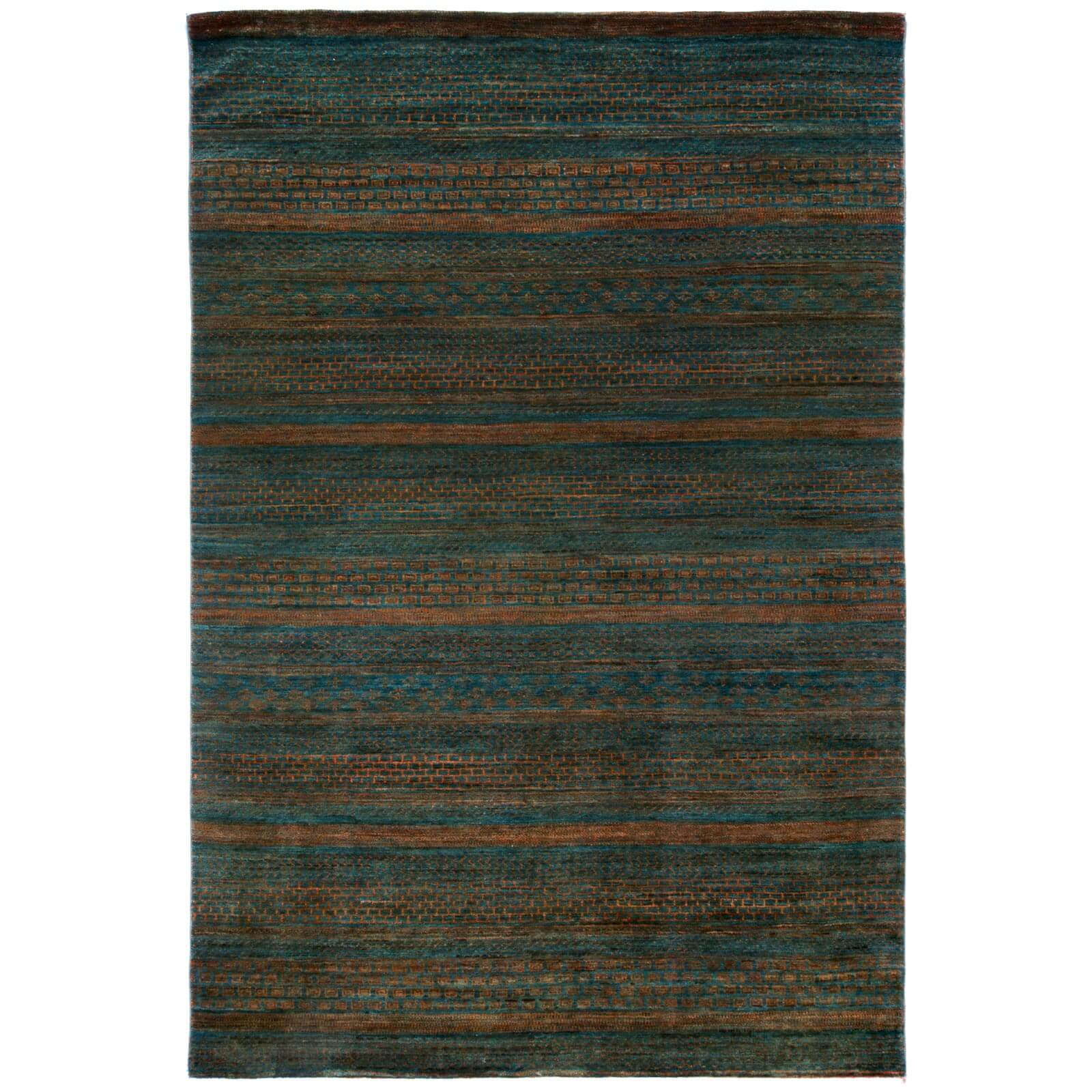 Tapete hecho a mano Topx Gabeh Verde