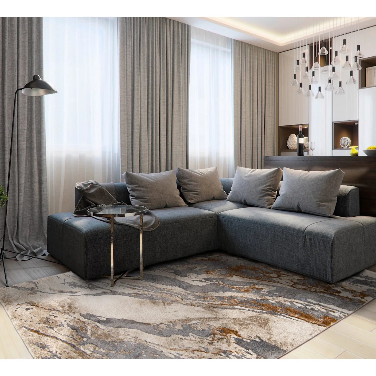 Tapete Decorativo Cobalt