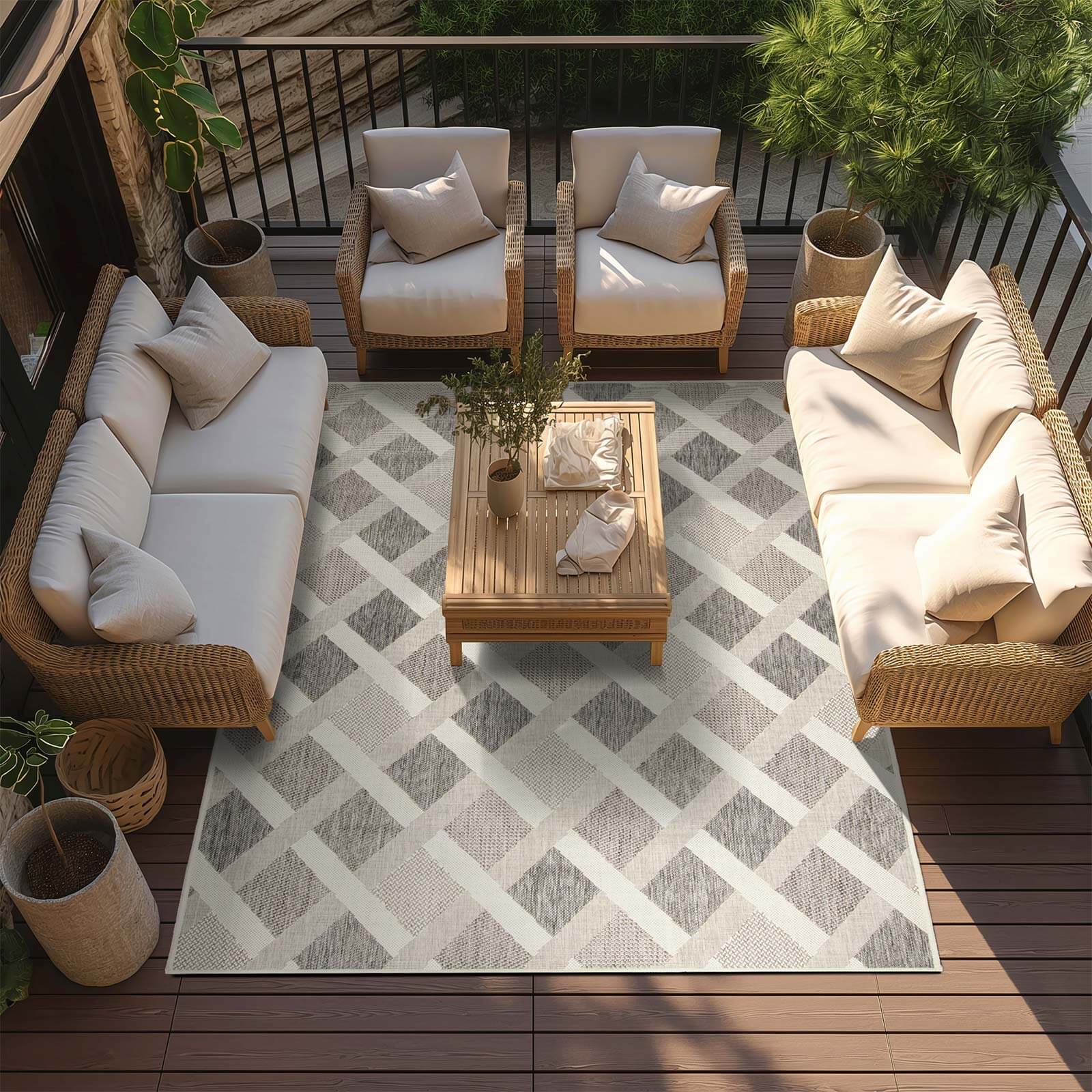 Tapete Para Interior y Exterior Iven