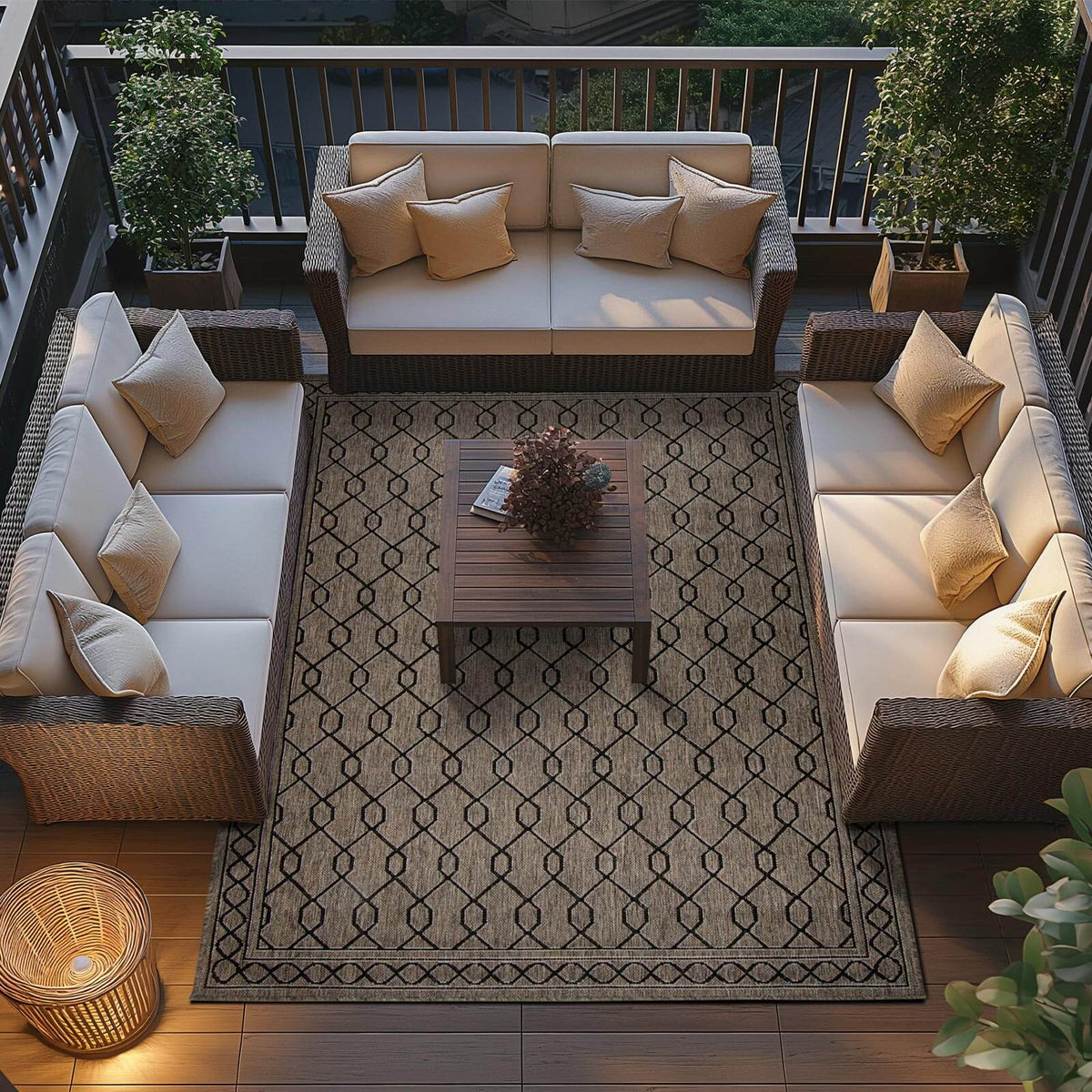 Tapete Para Interior y Exterior Reki