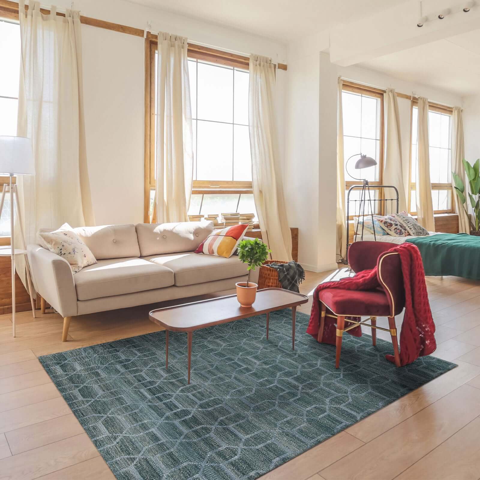 Tapete hecho a mano Kilim Linka