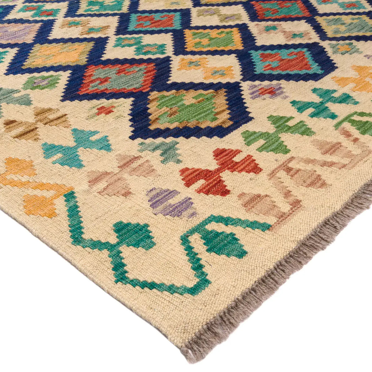 Tapete hecho a mano Kilim Maymanah