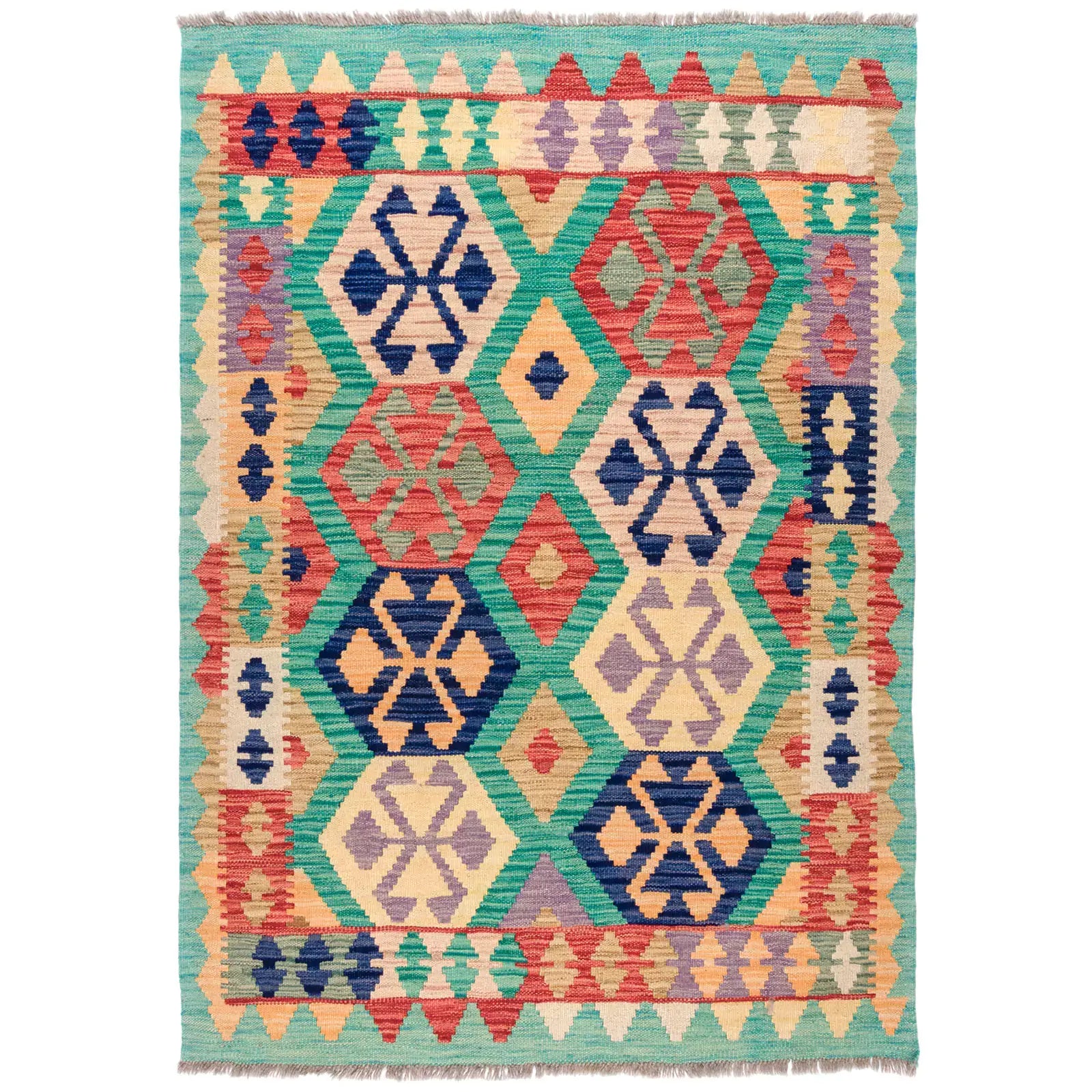 Tapete hecho a mano Kilim Maymanah