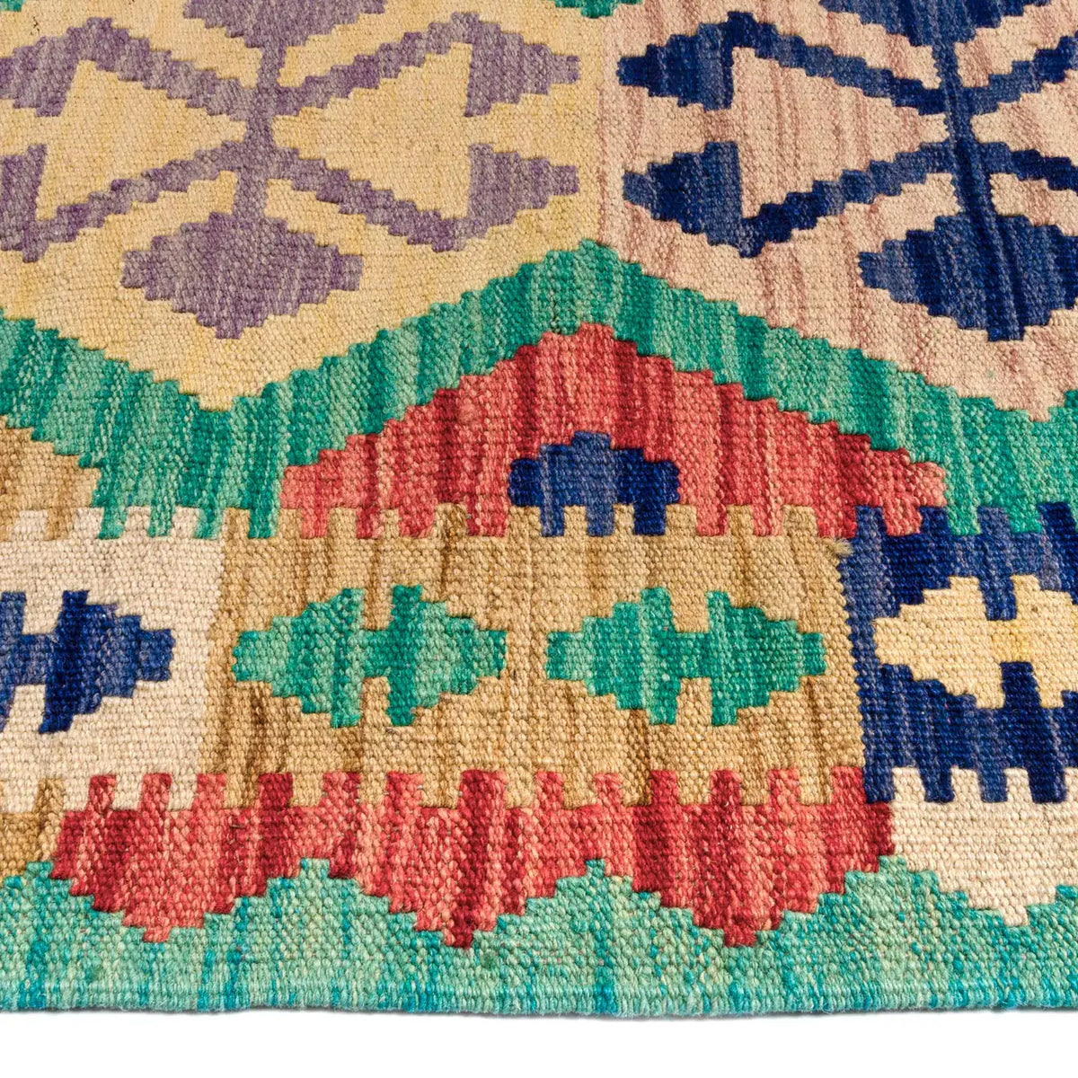 Tapete hecho a mano Kilim Maymanah