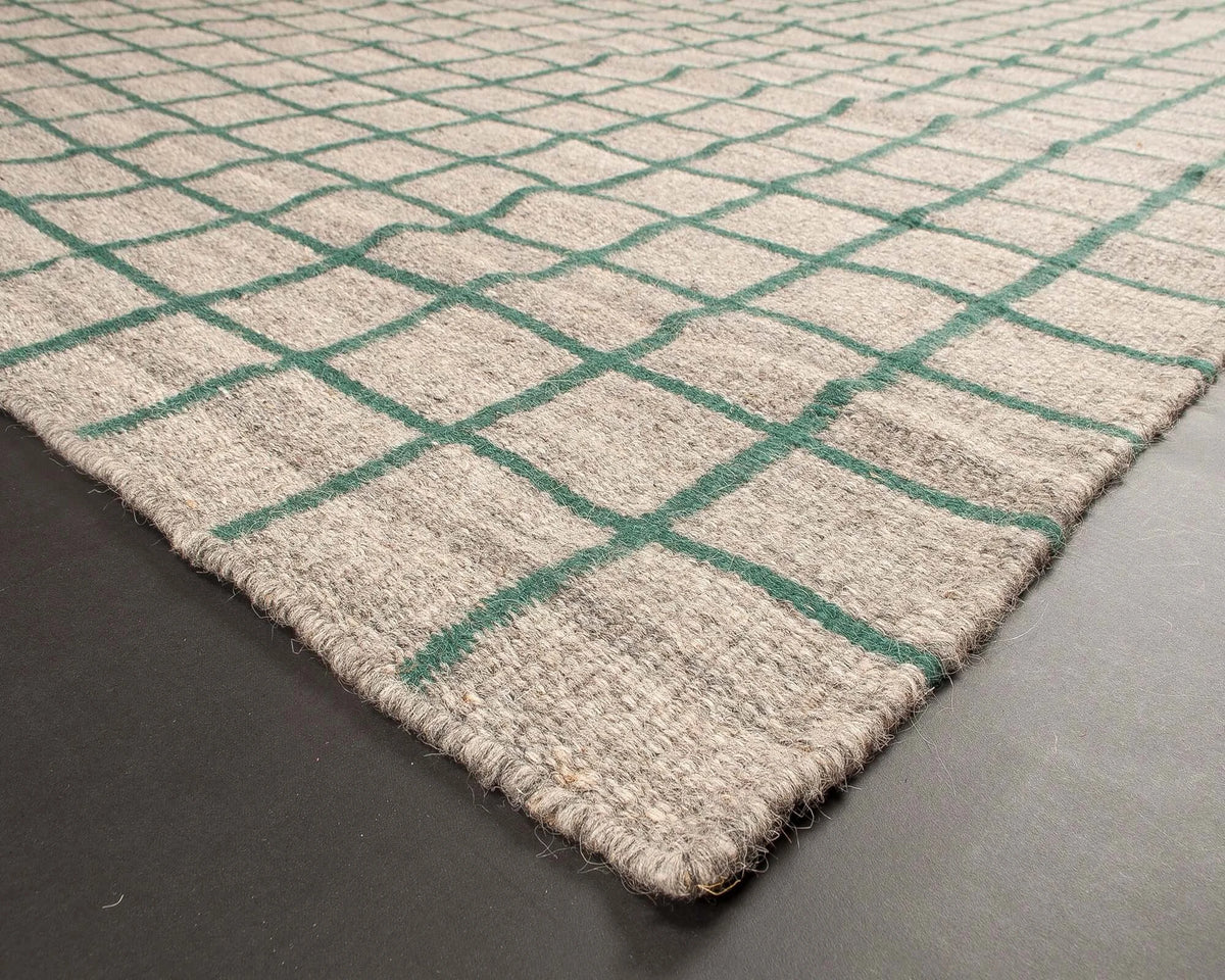 Tapete Tejido Plano Kilim Tik Hecho a Mano