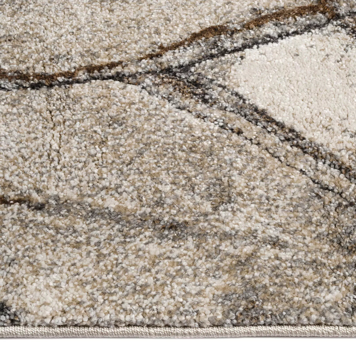 Tapete Decorativo Beige Circular