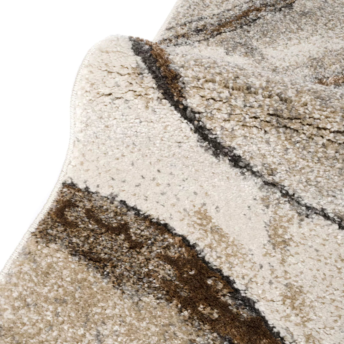 Tapete Decorativo Beige Circular